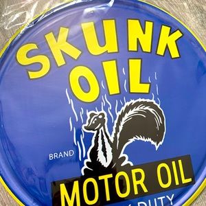 Metal vintage style wall sign home decor